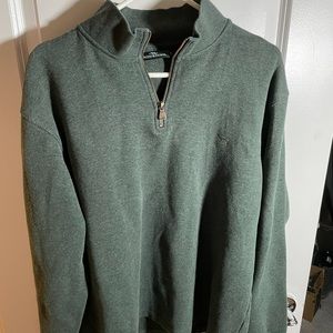 Forest green Todd and gun quarter zip